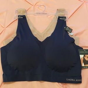 Laura Ashley 2-pack of T-shirt bras! NWT